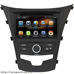 ШТАТНАЯ МАГНИТОЛА SSANGYONG ACTYON 2013+ (ANDROID)