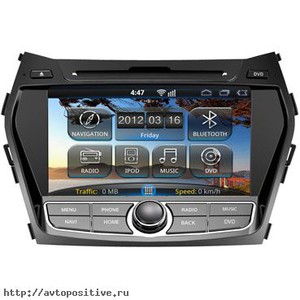 ШТАТНАЯ МАГНИТОЛА HYUNDAI SANTA FE 2013+ (ANDROID)