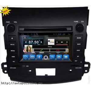 Штатное головное устройство DAYSTAR DS-8007HD для Mitsubishi Outlander XL Андроид 6.0.2