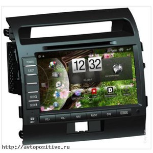 Штатное головное устройство DayStar DS-7078HD для Toyota Land cruiser 200 Android 2.3.4 (доступно обновление до версии 4.0)