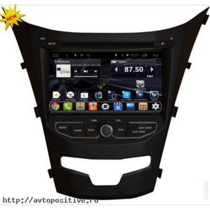 Штатное головное устройство DAYSTAR DS-7006HD Ssang Yong Actyon 2014+ Андроид 6.0.2