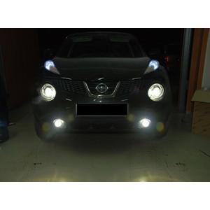 Линзы в фары Nissan JUKE